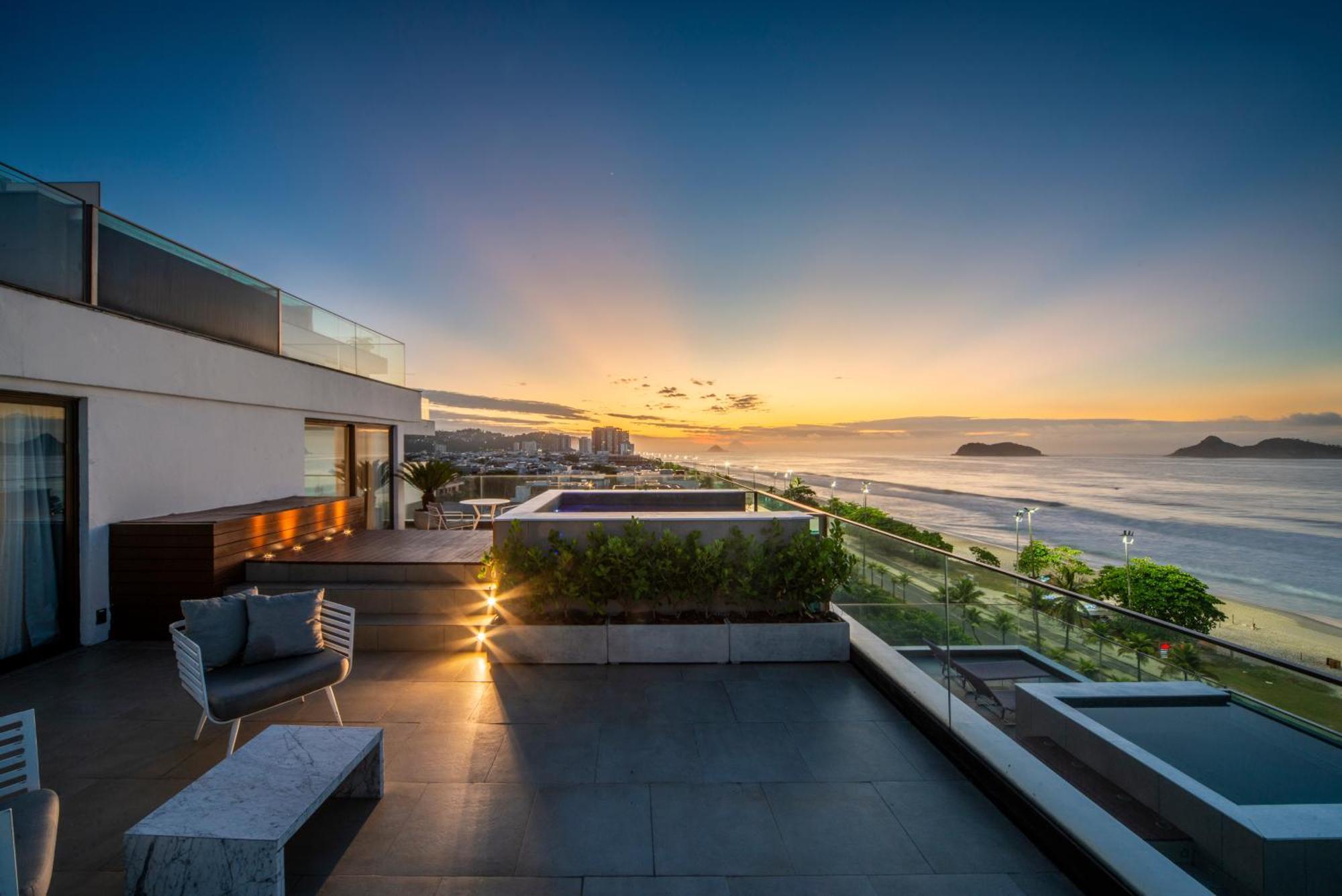 Lifestyle Laghetto Collection Hotel Rio de Janeiro Ngoại thất bức ảnh View from the rooftop